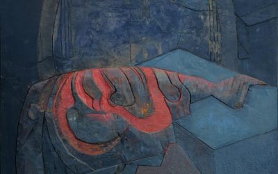 Lucio Muñoz | La penumbra azul rotjiza, 1969