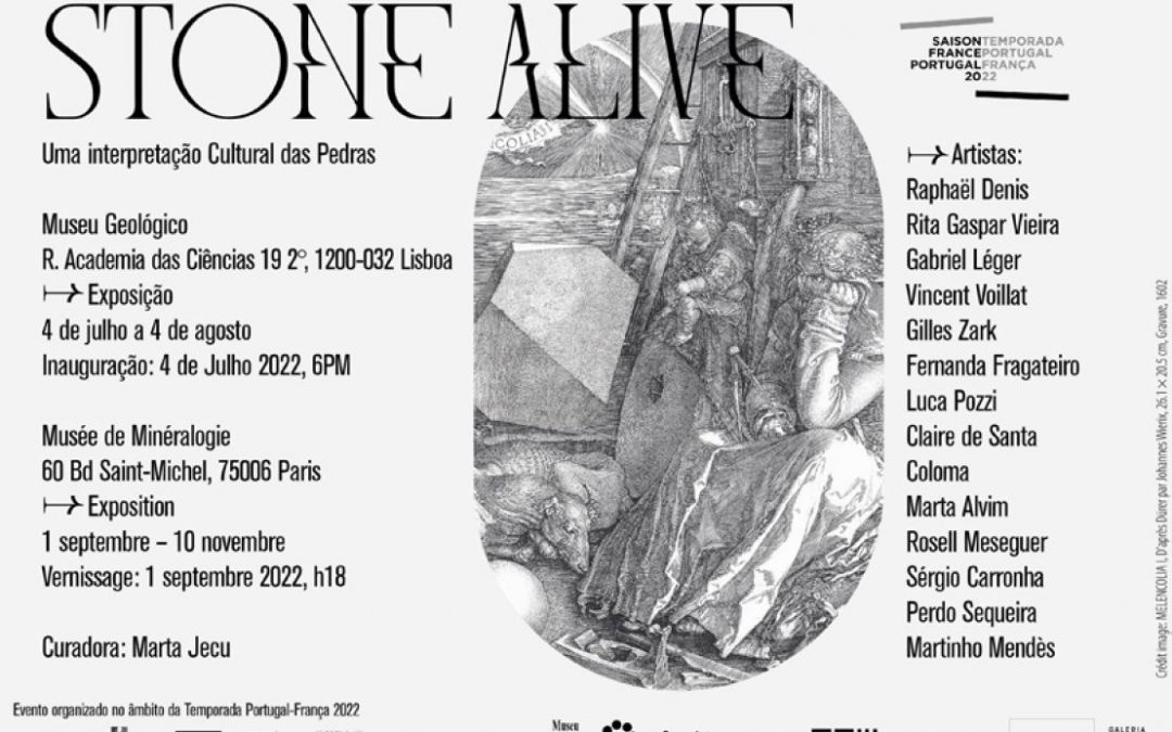 Fernanda Fragateiro | Stone Alive, Museu Geológico, em Lisboa, e Musée de Minéralogie, em Paris