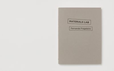 Fernanda Fragateiro | Lançamento de MATERIALS LAB